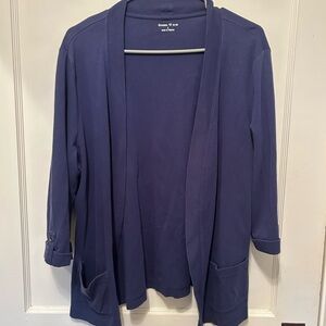 Blue Cardigan